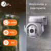 Cámara de vigilancia Wifi Para Exteriores PTZ 5 MP 360°, Full color, App Tuya Smart / Smart Life - Imagen 5