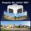 Cámara de seguridad panorámica exteriores doble lente gran angular App IPC360 Home - Imagen 2