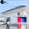 Cámara de seguridad 4G triple zoom óptico 10X lente tipo PTZ para exteriores App IPC 360 Home - Imagen 6