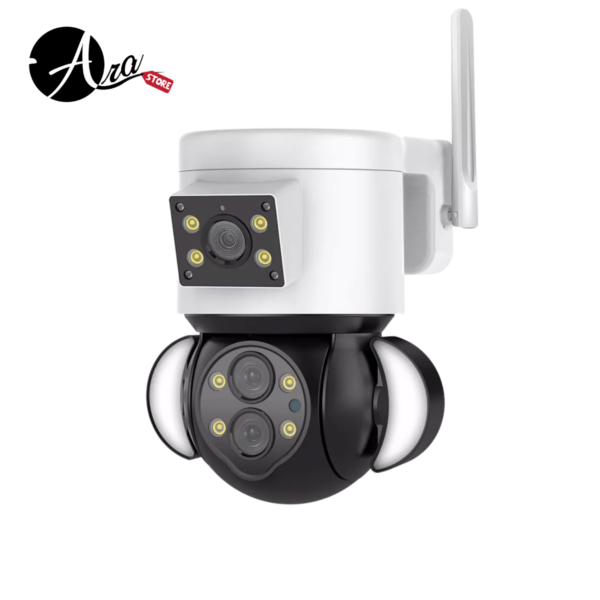 Cámara de vigilancia ptz para exteriores triple lente zoom 10X óptico Progresivo App IPC360 Home - Imagen 5