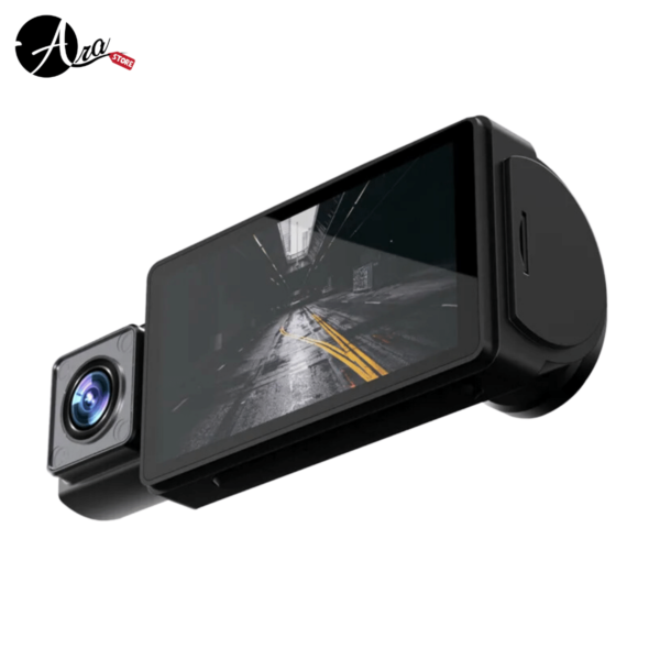 Cámara para carro wifi Triple cámara 3 en 1 - Resolución 2k - Imagen 3