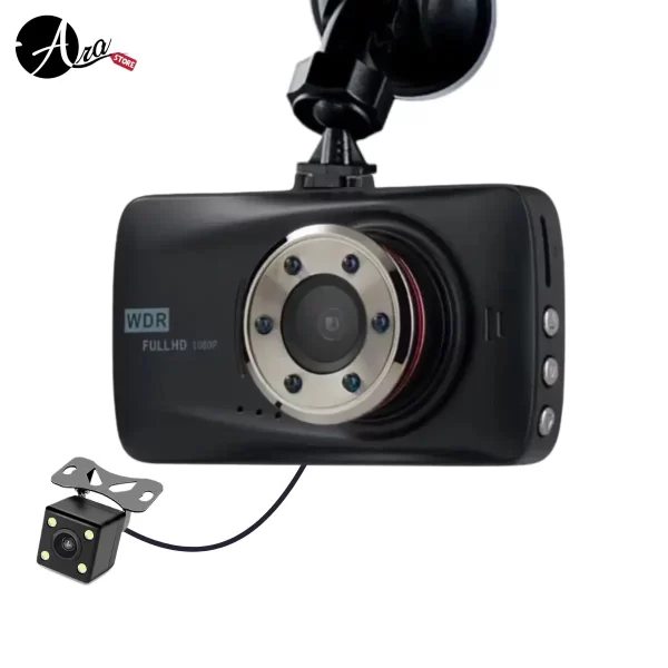 Dash cam doble Cámara para carro 2 en 1 cuerpo metálico 1080P - Imagen 4
