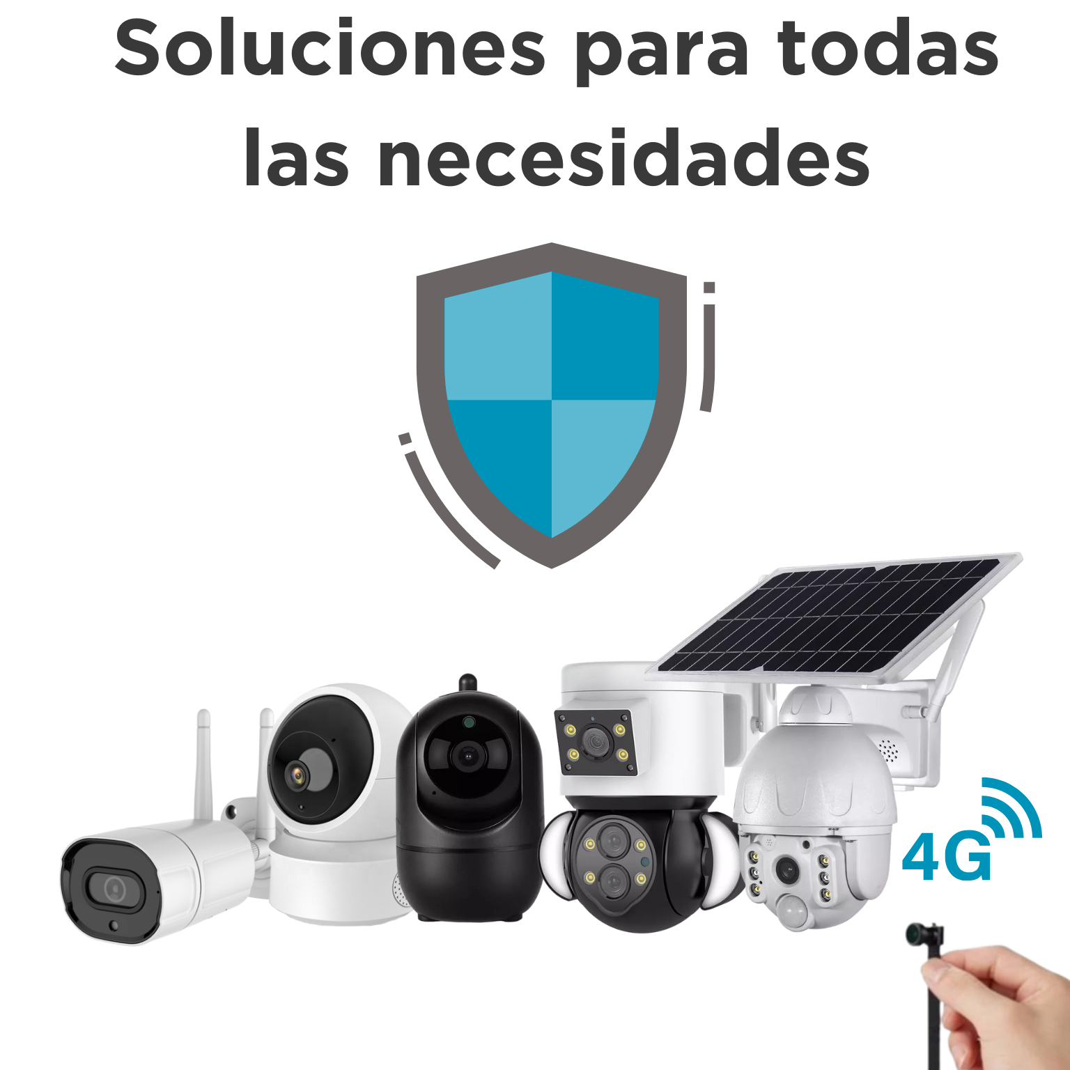 CAMARA SOLAR WIFI 4G TIPO PTZ: seguridad y tranquilidad para tu hogar