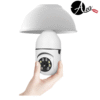 Cámara de Seguridad tipo Bombillo PTZ 360° – Para redes WiFi 5G y App Tuya smart - Imagen 2