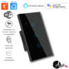 Apagador inteligente Wifi Híbrido 3 interruptores Tuya Smart / Smart Life