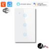 Apagadores inteligentes Wifi Híbrido 3 interruptores Tuya Smart / Smart Life