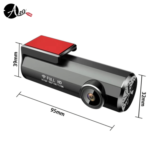 Cámara para auto WIFI Tipo tubo ultra compacta 2K QHD - Imagen 2