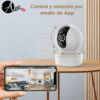 Cámara de seguridad 5G dual wifi ptz Mini 360° 4K Full Color 4mp Tuya Smart - Imagen 4