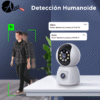 Cámara wifi inteligente de Seguridad Mini PTZ 360° doble lente Full color - Imagen 4