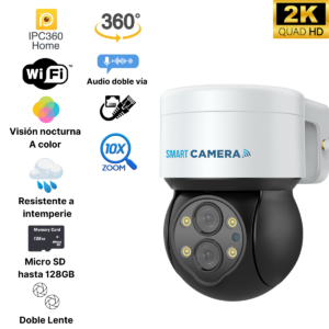 Cámara PTZ con zoom