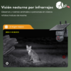 Cámara de Seguridad con Panel Solar Tipo PTZ 4G Doble lente Zoom 12X camuflajeada - Imagen 3