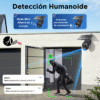 Cámara de Seguridad con Panel Solar Tipo PTZ Conectividad 4G Doble lente Zoom 12X - Imagen 4