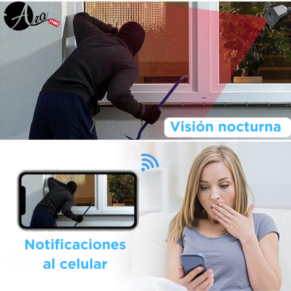 Mini cámara usb espía de vigilancia WIFI Flexible con conexión wifi y usb con visión nocturna