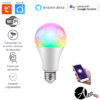 Bombillo Inteligente RGB LED Wifi Dimeable Tuya Smart / Smart Life - Imagen 2