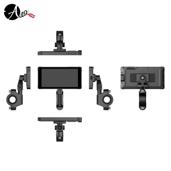 Cámara para moto con carplay y android auto inalámbrico grabación frontal y trasera.