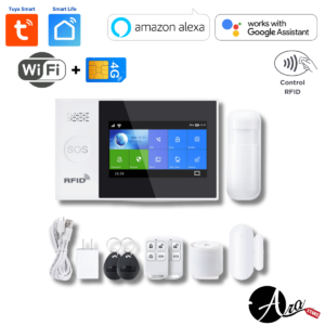 Alarma inteligente 4G - Wifi RFID Touch Pro Tuya Smart / Smart Life WG107T-4G-PRO 