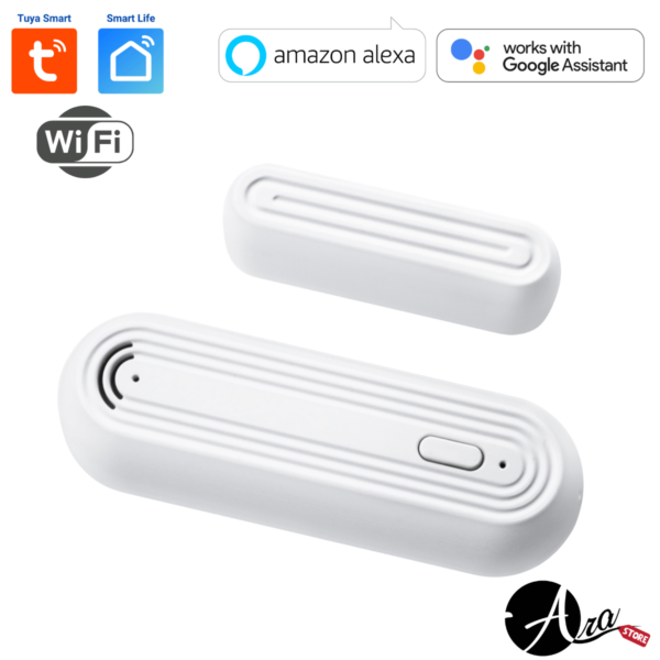 Sensor de apertura de puerta o Ventana wifi con alarma Tuya Smart / Smart Life - Imagen 4