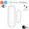 Sensor wifi para puerta o Ventana con sensor de luz Tuya Smart / Smart Life