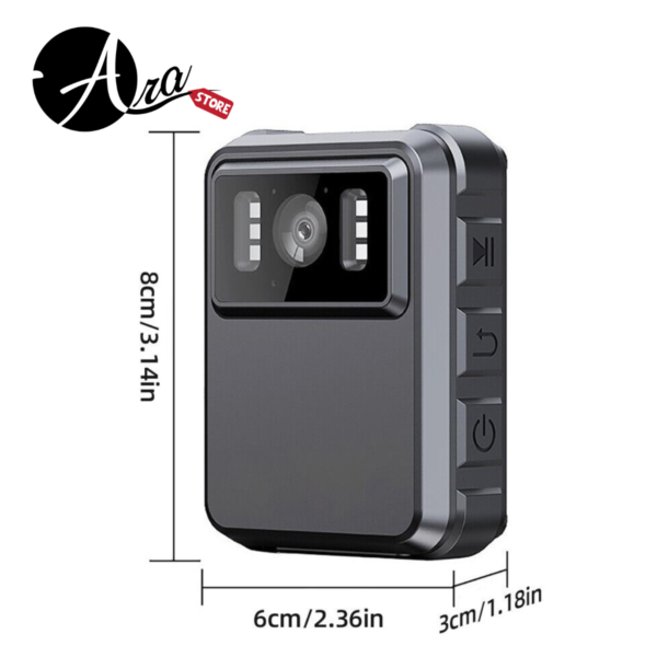 Cámara corporal o Body cam con wifi base para bicicleta o motocicleta resistente a intemperie - Imagen 4