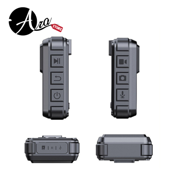 Cámara corporal o Body cam con wifi base para bicicleta o motocicleta.
