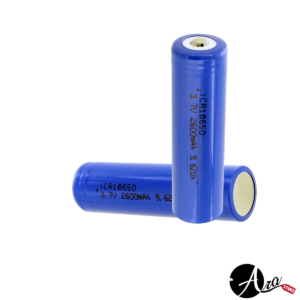 Batería recargable 18650 Litio 2600 mAh 3.7V 9.62Wh