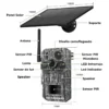 Cámara Trampa 4G con Panel Solar Para Exterior - 3MP, App Ubox
