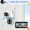 Cámara de seguridad doble lente para intemperie Tuya Smart / Smart Life - Imagen 3