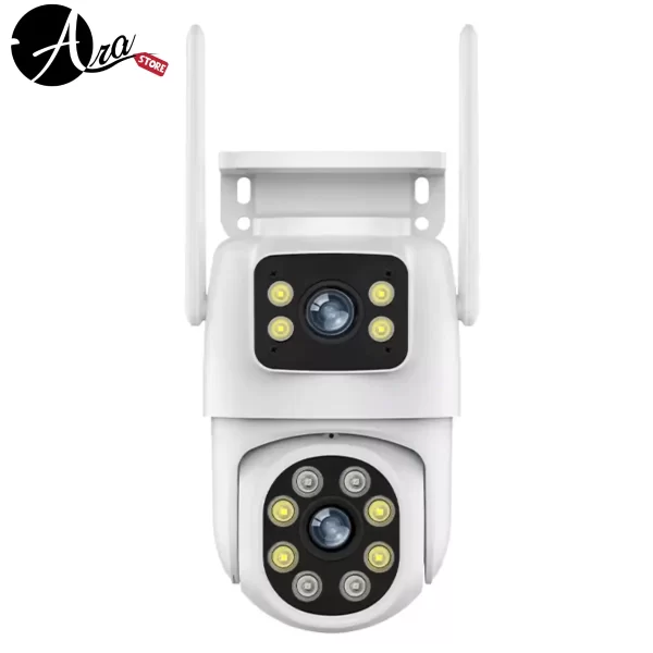 Cámara de Seguridad Doble Lente WiFi para Exterior - Tuya SmartSmart Life