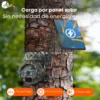 Cámara de vigilancia Solar Tipo PTZ Conectividad Wifi y 4G Camuflajeada 3MP - Imagen 2