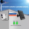 Mini Cámara con panel Solar - Cámara de seguridad ultracompacta Tuya Smart / Smart Life - Imagen 2