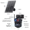 Cámara de vigilancia metálica doble lente con panel solar Wifi o 4G - Imagen 10