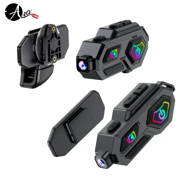 Intercomunicador para Moto con Cámara - Conexión Bluetooth y WiFi - Imagen 4