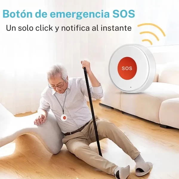 Botón de Pánico Inteligente WiFi SOS – Activador de Escenas Tuya - Imagen 4