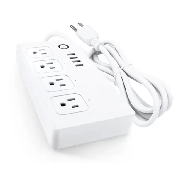 Regleta Inteligente WiFi con 4 Tomas AC, 4 USB y Protector de Picos - Imagen 5