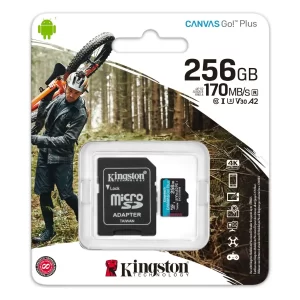 Micro sd de alta capacidad de 256GB Kingston en Costa Rica