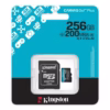 Micro sd de alta capacidad de 256GB Kingston en Costa Rica go plus