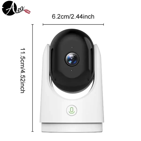Cámara de Seguridad con Intercomunicador 4K WiFi Tuya Smart / Smart Life - Imagen 4