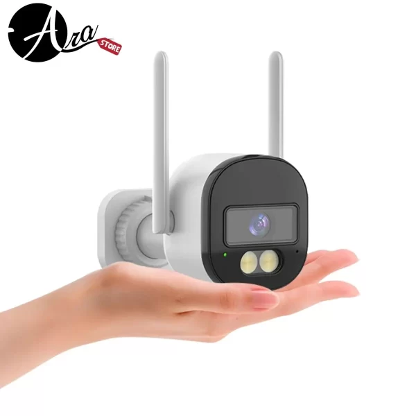 Mini Cámara de Vigilancia para Exterior – 5MP, WiFi y Visión a Color - Imagen 4