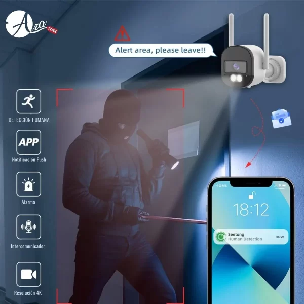venta de mini cámara de vigilancia para exterior Tuya