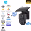Cámara de seguridad doble Solar PTZ 4G o Wifi con zoom óptico - Imagen 2