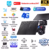 Cámara solar 4G con grabación 24/7 panel de 30W y zoom 36X