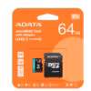 tarjeta microSD 64GB Adata Premier Pro UHS-I U3 V30 con adaptador