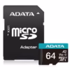 Tarjeta microSD 64GB Adata Premier Pro con adaptador SD, resistente al agua y golpes