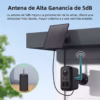 Kit de cámaras solares inalámbricas largo alcance WR1-PRO - Imagen 3